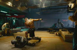 Скриншот из игры «Cyberpunk 2077»