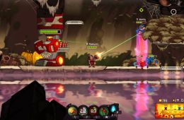 Скриншот из игры «Awesomenauts»