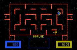 Скриншот из игры «Wizard of Wor»