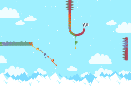Скриншот из игры «Heave Ho»