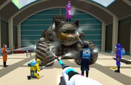 Скриншот из игры «PowerWash Simulator»