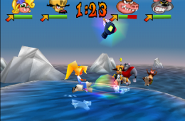 Скриншот из игры «Crash Bash»