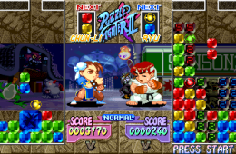 Скриншот из игры «Super Puzzle Fighter II Turbo»