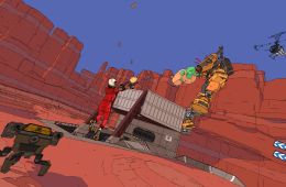 Скриншот из игры «Rollerdrome»
