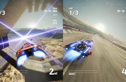 Скриншот из игры «Fast Racing Neo»