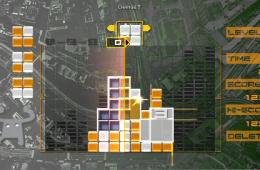 Скриншот из игры «Lumines»