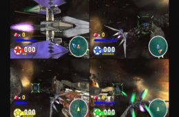 Скриншот из игры «Star Fox: Assault»