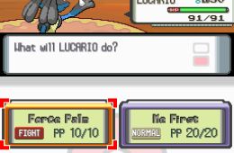 Скриншот из игры «Pokémon Diamond Version»