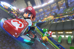 Скриншот из игры «Mario Kart 8»