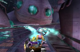 Скриншот из игры «Crash Tag Team Racing»