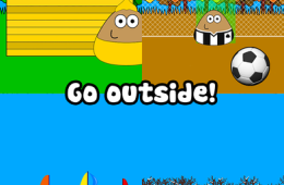 Скриншот из игры «Pou»