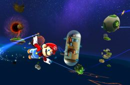 Скриншот из игры «Super Mario Galaxy + Super Mario Galaxy 2»