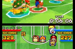Скриншот из игры «Mario Hoops 3-on-3»