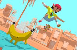 Скриншот из игры «OlliOlli World»