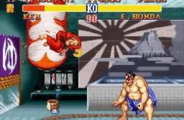 Скриншот из игры «Street Fighter II»