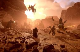 Скриншот из игры «Helldivers 2»