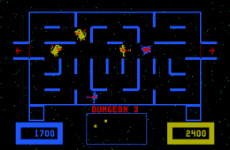 Скриншот из игры «Wizard of Wor»