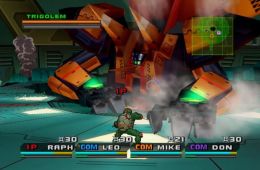 Скриншот из игры «Teenage Mutant Ninja Turtles 3: Mutant Nightmare»