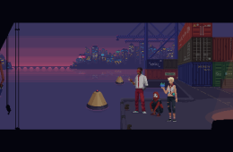 Скриншот из игры «The Red Strings Club»