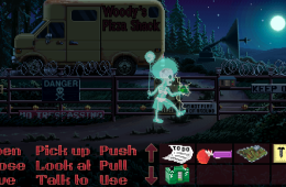 Скриншот из игры «Thimbleweed Park»
