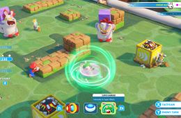 Скриншот из игры «Mario + Rabbids Kingdom Battle»