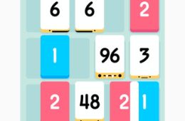Скриншот из игры «Threes!»