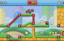 Скриншот из игры «Mario vs. Donkey Kong: Tipping Stars»