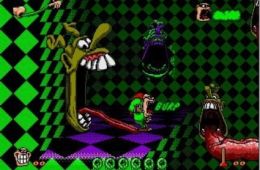 Скриншот из игры «Boogerman: A Pick and Flick Adventure»