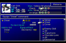 Скриншот из игры «Final Fantasy VII»