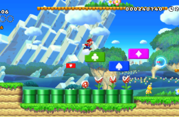 Скриншот из игры «New Super Mario Bros. U»