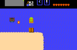 Скриншот из игры «The Legend of Zelda»