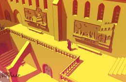 Скриншот из игры «Chants of Sennaar»