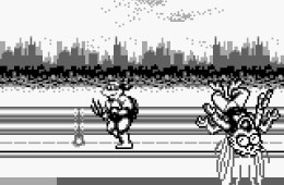 Скриншот из игры «Teenage Mutant Ninja Turtles: Fall of the Foot Clan»