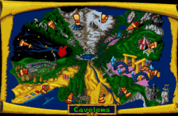 Скриншот из игры «Lemmings 2: The Tribes»