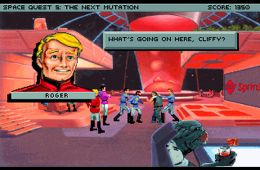 Скриншот из игры «Space Quest V: The Next Mutation»