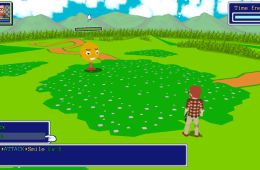 Скриншот из игры «YIIK: A Postmodern RPG»