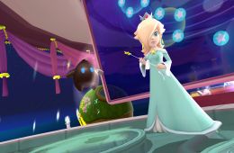 Скриншот из игры «Super Mario Galaxy»