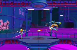 Скриншот из игры «Lethal League Blaze»