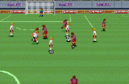 Скриншот из игры «Super Soccer»