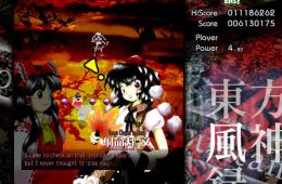 Скриншот из игры «Touhou Fuujinroku: Mountain of Faith»