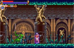 Скриншот из игры «Castlevania: Harmony of Dissonance»