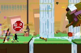 Скриншот из игры «Bit.Trip Runner»