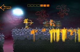 Скриншот из игры «Nidhogg 2»