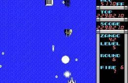 Скриншот из игры «Zanac»