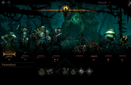 Скриншот из игры «Darkest Dungeon II»