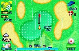 Скриншот из игры «Mario Golf: Advance Tour»