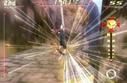 Скриншот из игры «Tony Hawk's Downhill Jam»