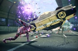 Скриншот из игры «Scarlet Nexus»