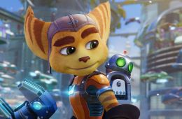 Скриншот из игры «Ratchet & Clank: Rift Apart»