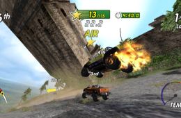 Скриншот из игры «Excite Truck»